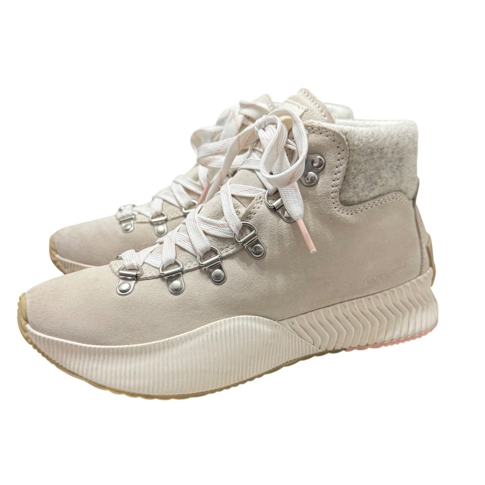 Sorel Out N About III Conquest Women 7 Chalk Sea Salt Waterproof NL4435-191 Boot - Picture 3 of 12